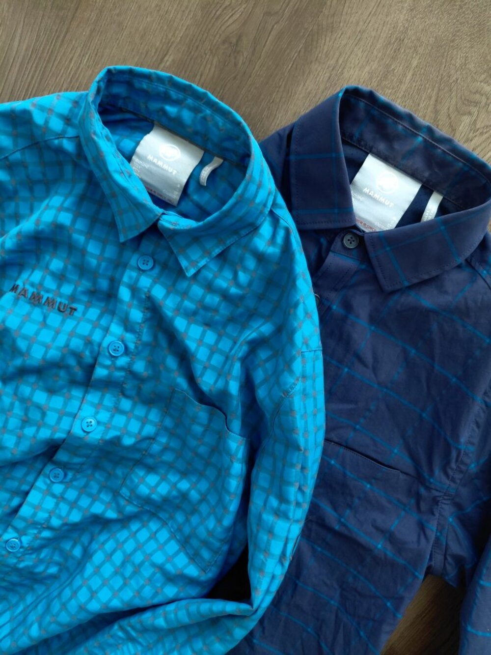 Mammut Button Down Long Sleeve Shirt Set | Men's Small | Set of 2